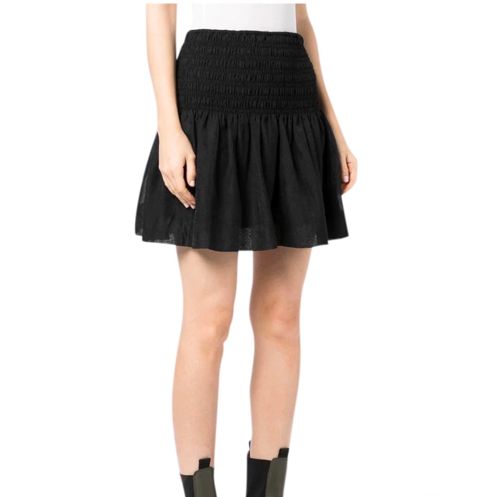 SOLD- Ganni crinkled georgette skirt - Picture 2 of 6